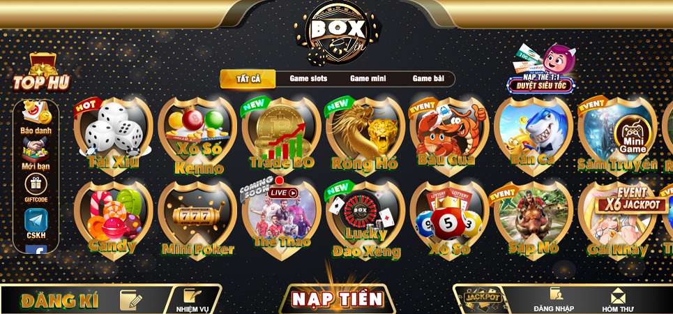 Công ty game uy tín đạt chuẩn B8b này cung cấp những phần thưởng hấp dẫn - B8b