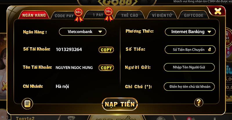 Thông tin nền tảng 123Win - 123Win